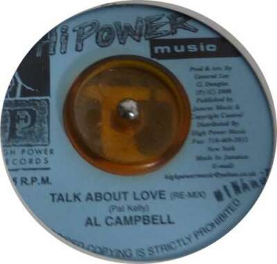 Al Campbell - Talk About Love 7'' Vinyl Schallplatte 14618