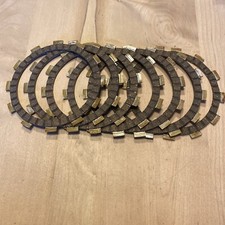 Genuine Suzuki DR250 DR400 GN250 Clutch Friction Plates X7. 21441-40402. NOS