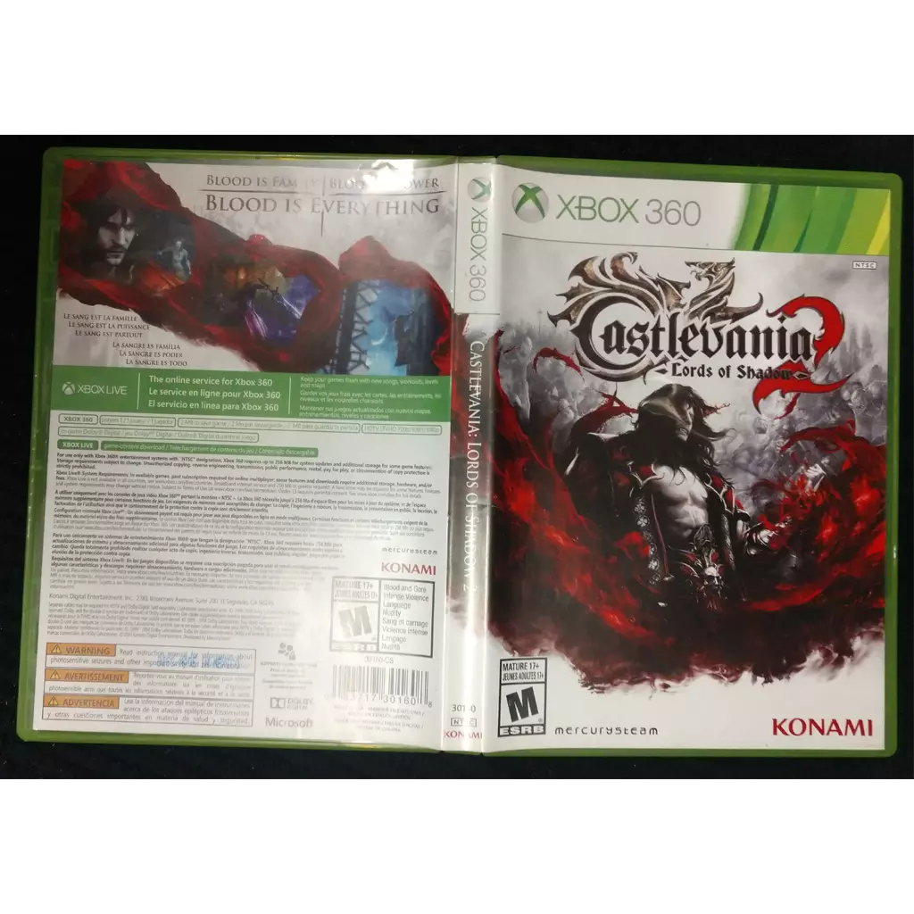 Castlevania Lords of Shadow 2 - Xbox 360