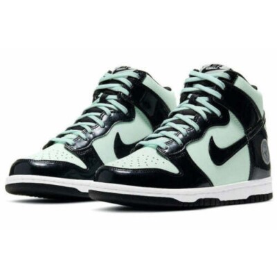 NEW Nike Dunk HI Men's Size 11.5 Barely Green/Black DD1398 300 Fast Ship RARE!!!