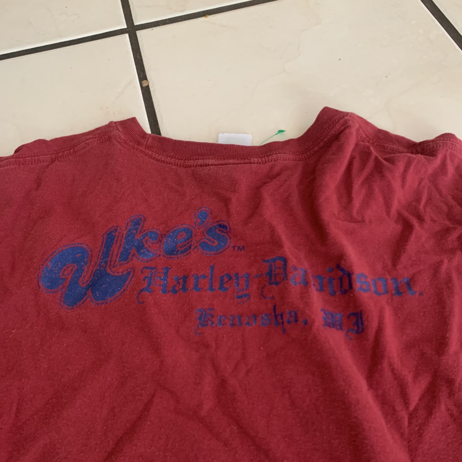 red Ukes Harley Davidson Kenosha Wisconsin t shirt si… Gem