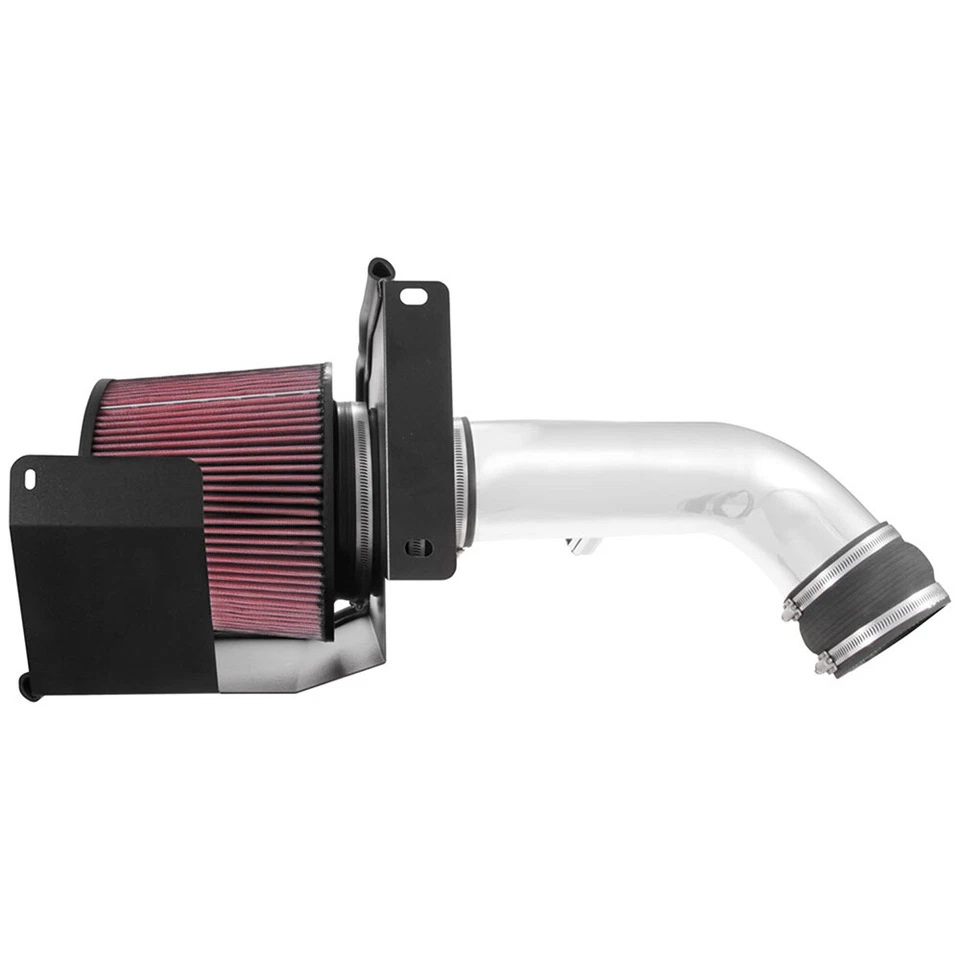 Kit de admisión de aire frío K&N 77-3101KP para 17-19 Silverado 2500 3500 HD 6,6 V8 diésel Foto 4 de 4