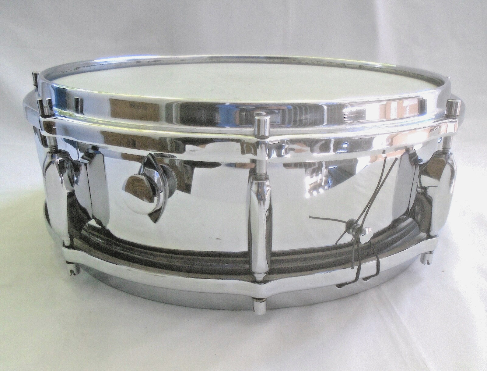 SONOR  - SNARE DRUM - Vtg 60s Teardrop Era D424 - Compound Lever