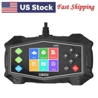 V529 OBD2 Scanner Car Diagnostic Scan Tool ABS Code Reader Battery VOLT Test