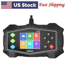 V529 OBD2 Scanner Car Diagnostic Scan Tool ABS Code Reader Battery VOLT Test
