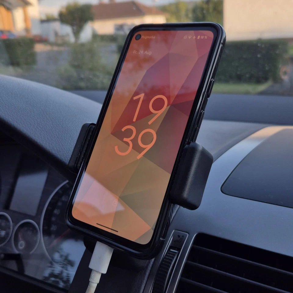 Handyhalter VW Armaturenbrett Smartphone Halterung Touran Passat T5 Golf Polo - Bild 2 von 4