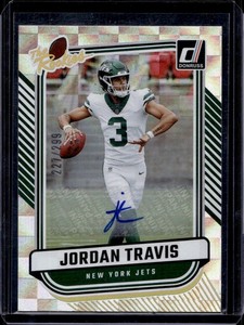 Jordan Travis 2024 Donruss #TR-32 The Rookies Auto /299