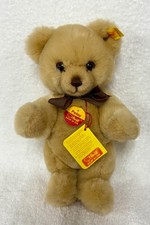 Steiff Petsy Teddy Bear Jointed Button In The Ear Original Tags Germany 10"