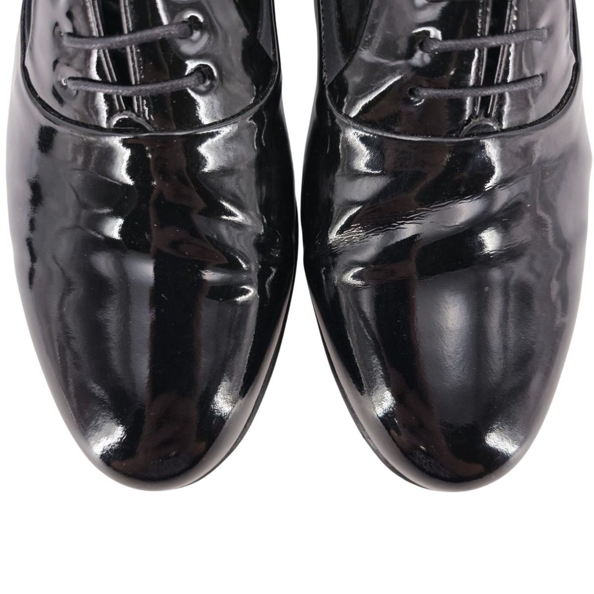 Mezlan Black Oxfords Sleek Patent Leather Tuxedo Men’s Loafers Mezlan Men main image 4