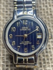 Sarah Coventry Two Tone Quartz Watch ,used, Lss086