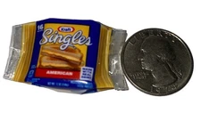 Zuru Mini Brands ~ Fill the Fridge~ Kraft Singles American Cheese