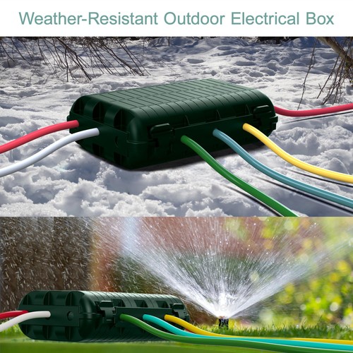 Outdoor Waterproof Electrical Box 2 Pack Large Extension Cord Cover Protector... - Picture 3 of 8