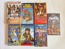 Action/Animation/Comedy VHS Movie Bundle  x7 Tapes – In Good Condition