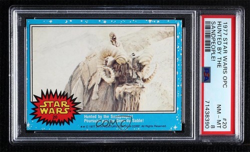 1977 OPC Star Wars #20 Hunted by the Sandpeople!