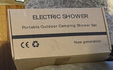 Portable Shower Camping Shower Outdoor Camp Electric Rechargeable Shower Pump