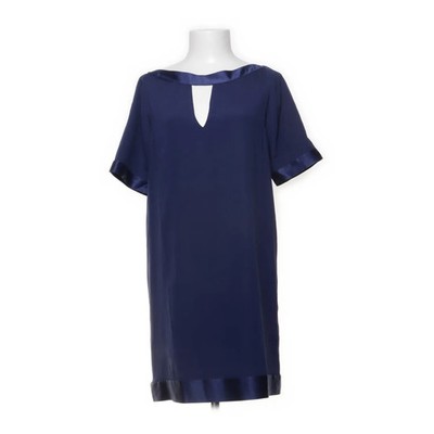 A Common Thread, Kleid, Größe: M, Blau, Elasthan/Seide, Einfarbig, Damen #ifS