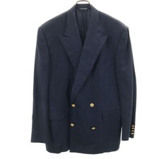 FENDI 90s Made in Italy Old tailored jacket 50 Navy Men's