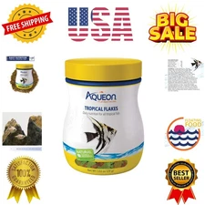 Natural Tropical Fish Food Flakes, 1.02 oz