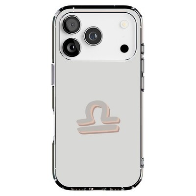 Tough Cases For Apple iPhone (17,16,15,14,13,12,11,X,8),Libra Zodiac Print