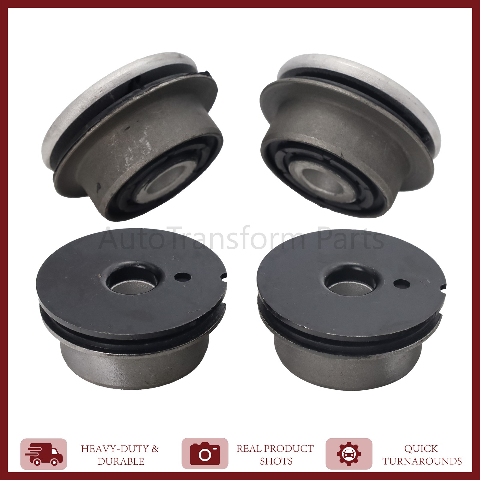 Maserati Quattroporte 2009-2013 Front Upper Control arm bushings Set P/N 980139889