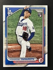 Yoshinobu Yamamoto 2024 Bowman Rookie Card #36 LA Dodgers (RC)