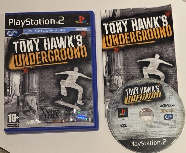Tony Hawk’s Underground - PlayStation 2 - PS2 - PAL - TESTED