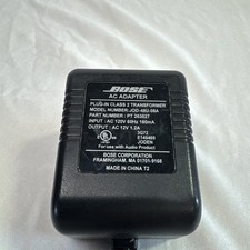 Bose AC Adapter JOD-48U-08A 12V/1.2A Part 263027 Companion 2 Power Supply OEM