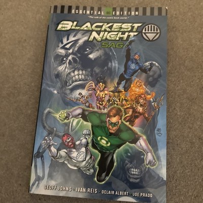 Blackest Night Saga by Geoff Johns PAPERBACK 9781401290917