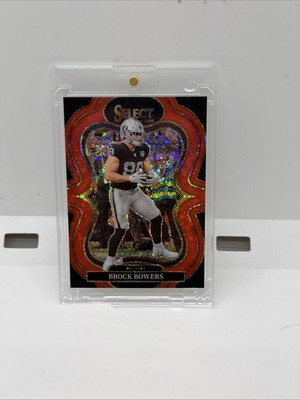 2025 Panini Select Prizm Suite Level Brock Bowers Disco 11/49 #305 SSP! Raiders!