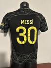 Lionel Messi Black Paris Saint-Germain Soccer Jersey Size 28 (Youth Large ?)L — photo 3