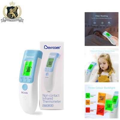 Accurate 3-in-1 Infrared Digital Thermometer for Home Use - Touchless & Fast