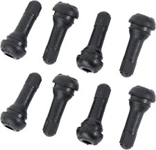 8pcs Premium Tr413 Tubeless Tire Valve Stems Black Rubber Valve Stem 8pcs Premium Tr413 Tubeless Tire Valve Stems Black Rubber Valve Stem