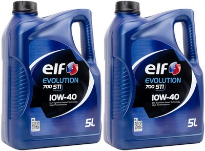 10l ELF Evolution 700 STI 10W-40 Motoröl MB 229.3, MB 229.1 5L Kanister