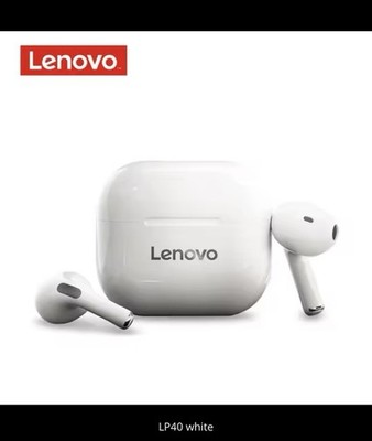Lenovo Thinkplus LP40 Pro Bluetooth In-Ear-Kopfhörer Weiß Neu In OVP OVP #1 1 2