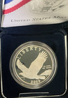 Silver! 2008 US Bald Eagle Proof Dollar + Mint Capsule Box & COA — photo 7