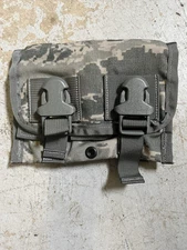 USAF ABU Tiger stripes DFLCS Triple 40mm Grenade Pouch USGI MOLLE II 