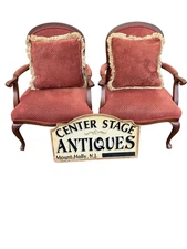 67203 Pair THOMASVILLE Bergere Armchair Chair