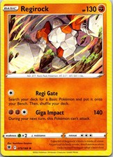 Pokemon TCG Regirock SWSH10: Astral Radiance 075/189 SWSH10 NM