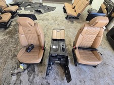 2021-2022 Cadillac Escalade Esv Pair Of Front Bucket Seats Wconsole Tan Leather 2021-2022 Cadillac Escalade Esv Pair Of Front Bucket Seats Wconsole Tan Leather