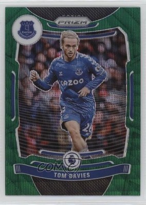 2021-22 Panini Prizm Premier League Green Wave Prizm Tom Davies #103 0ot5