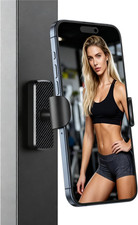 Magnetic Phone Holder for Gym, Powerful N52 Magnet Base, Multi-Angle Adjustable