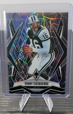2025 Panini Phoenix - Vinny Testaverde #65 Silver Lazer Prizm 