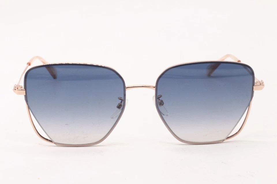 NUEVO MOSCHINO MOS 103/F/S DDB14 ORO ROSA DEGRADADO AUTÉNTICAS GAFAS DE SOL 59-17 Foto 2 de 4