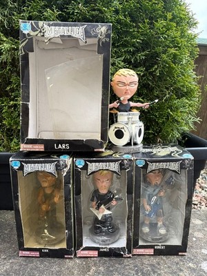 Metallica Bobble Head Figures 2003 SEG head knockers full set