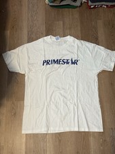 Vintage Primestar RadioShack Satellite Tech Promo Single Stitched T Shirt