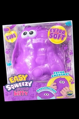 Viral Orb Jumbo Squishy Kitty Purple