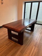 Mahogany dining table