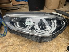 GENUINE BMW X3 G01 X4 G02 F97 F98 ADAPTIVE LED HEADLIGHT LEFT N/S 8739655-02