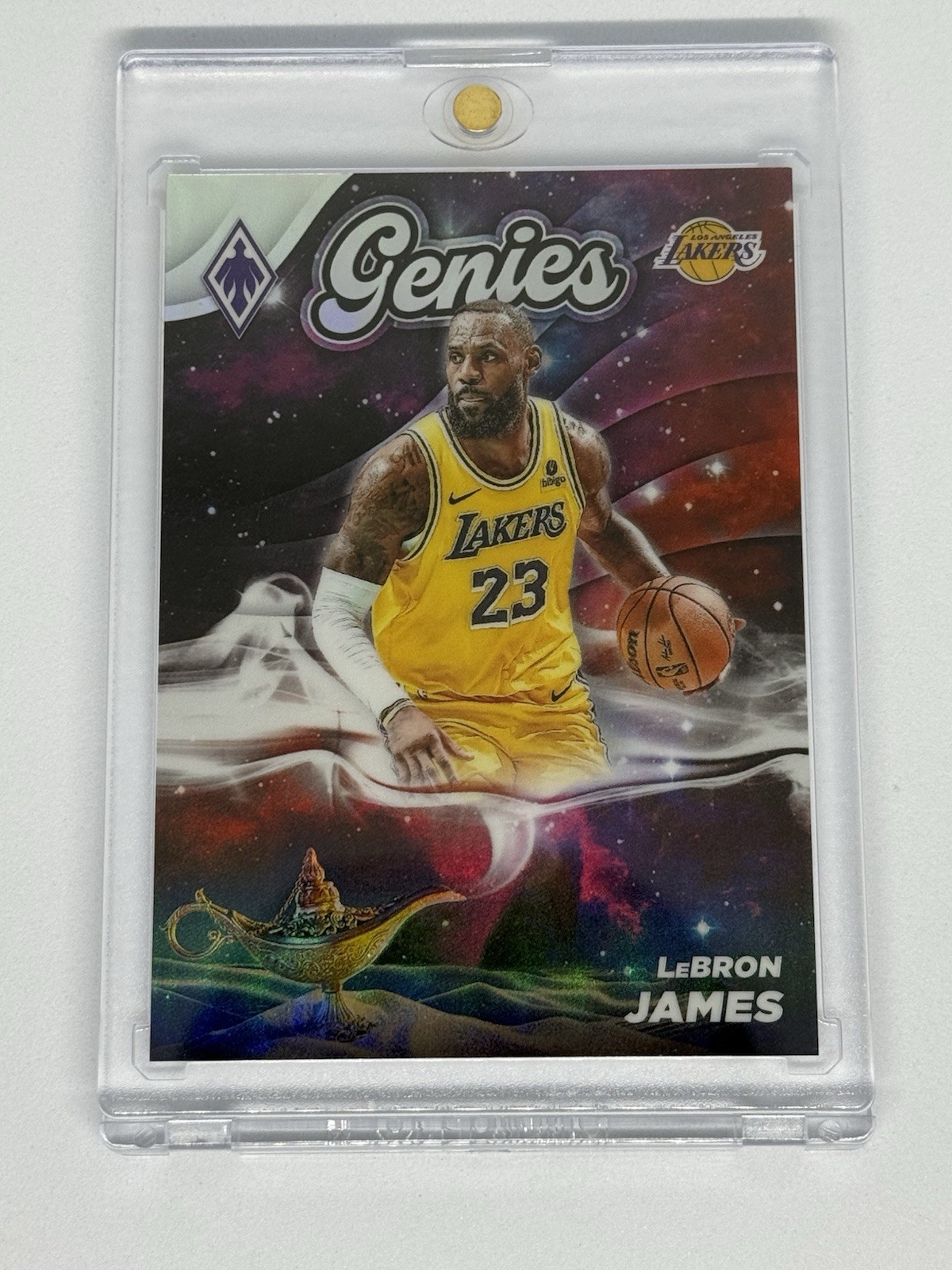 2023-2024 Panini Phoenix LeBron James Genies Insert Case Hit #9