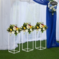 10 Metal Flower Stand Wedding Flower Stand Rectangular Flower Display Stand